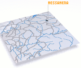 3d view of Messaména