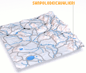 3d view of San Polo dei Cavalieri