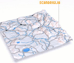 3d view of Scandriglia