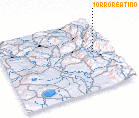 3d view of Morro Reatino