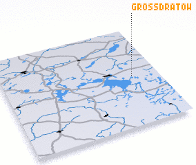 3d view of Groß Dratow