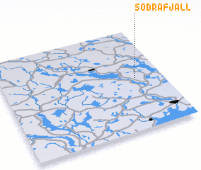 3d view of Södra Fjäll