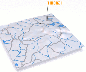 3d view of Tikonzi