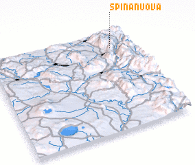 3d view of Spina Nuova