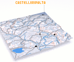 3d view of Castello Ripalta