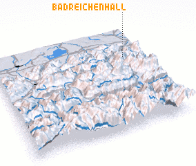 3d view of Bad Reichenhall
