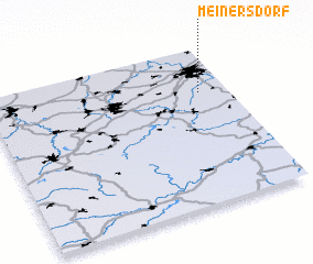 3d view of Meinersdorf