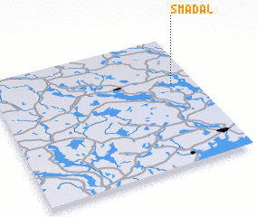 3d view of Smådal