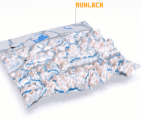 3d view of Mühlach