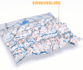 3d view of Einödsiedlung