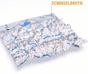 3d view of Schneizlreuth