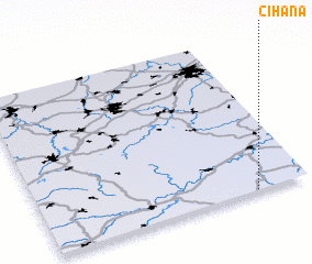 3d view of Číhaná