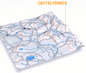 3d view of Castelfranco