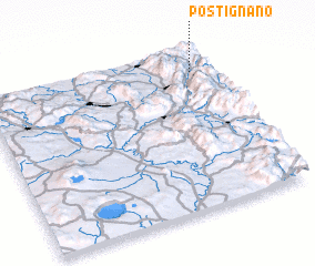 3d view of Postignano