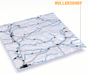 3d view of Müllersdorf