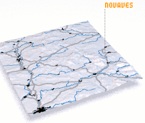 3d view of Nová Ves