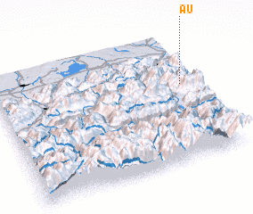 3d view of Au