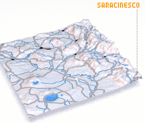 3d view of Saracinesco