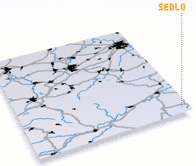 3d view of Sedlo