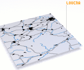 3d view of Loučná