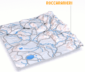 3d view of Rocca Ranieri