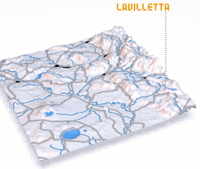 3d view of La Villetta