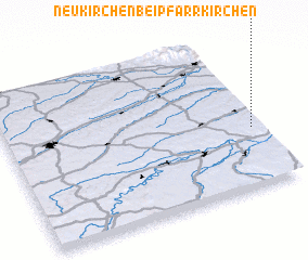 3d view of Neukirchen bei Pfarrkirchen