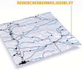 3d view of Neukirchen beim Heiligen Blut