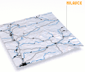 3d view of Milavče