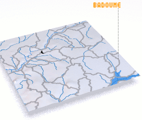 3d view of Badoumé