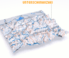 3d view of Unterschönau Zwei