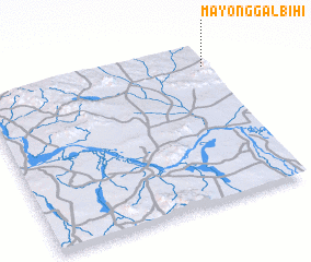 3d view of Mayo Nggalbihi