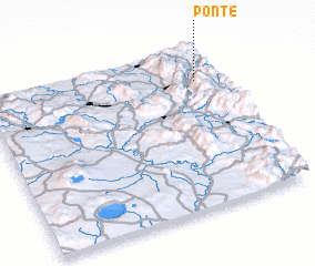 3d view of Ponte