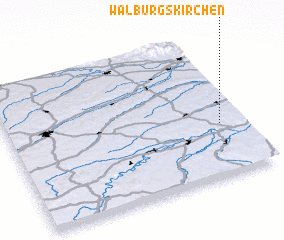 3d view of Walburgskirchen