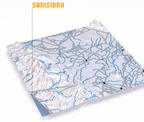 3d view of San Isidro