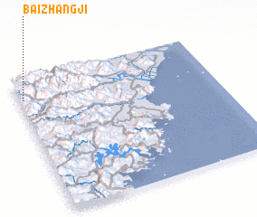3d view of Baizhangji