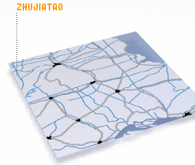 3d view of Zhujiatao