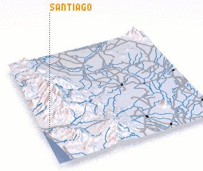 3d view of Santiago