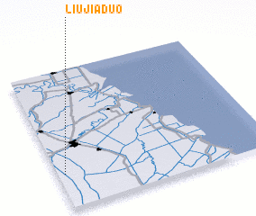 3d view of Liujiaduo