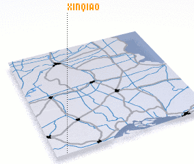 3d view of Xinqiao