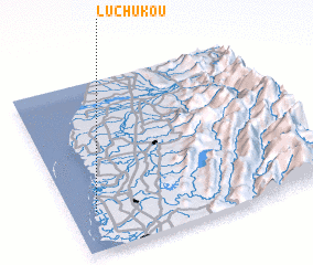 3d view of Lu-chu-kou