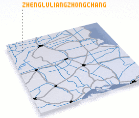 3d view of Zhengluliangzhongchang