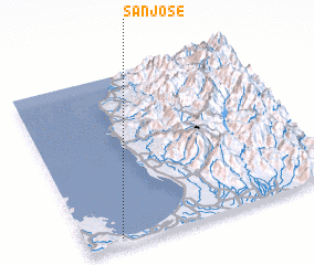 3d view of San Jose