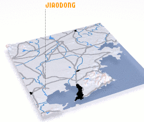 3d view of Jiaodong