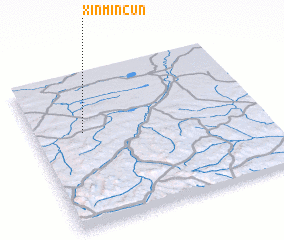 3d view of Xinmincun