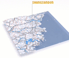 3d view of Shangsandun