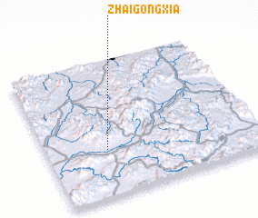 3d view of Zhaigongxia