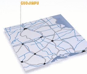 3d view of Guojiapu