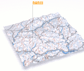 3d view of Nanxi