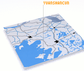 3d view of Yuanshancun